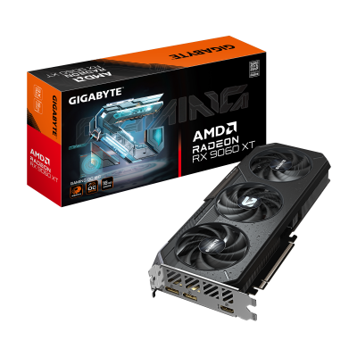 CARTE VIDEO GIGABYTE RADEON RX 9060 XT GAMING OC 16G ATX GDDR6 HDMI/DP