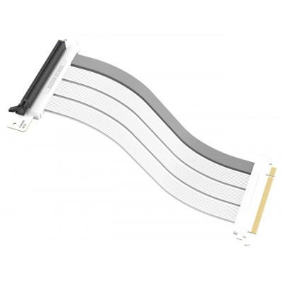 NAPPE PCIe COOLER MASTER RISER CABLE PCIe 4.0 x16 BLANC 300mm