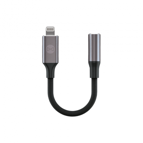 ADAPTATEUR AUDIO FOREVER LIGHTNING VERS JACK 3.5 GRIS